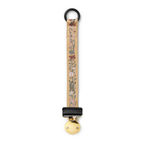 Attache-sucette Golden Vintage Flower