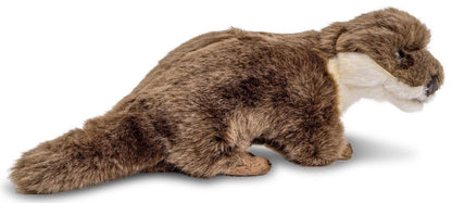 Baby otter, standing, 26 cm (length), soft toy/plush