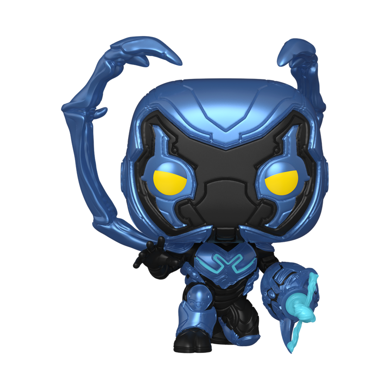 pop blue beetle crouching glow 1406