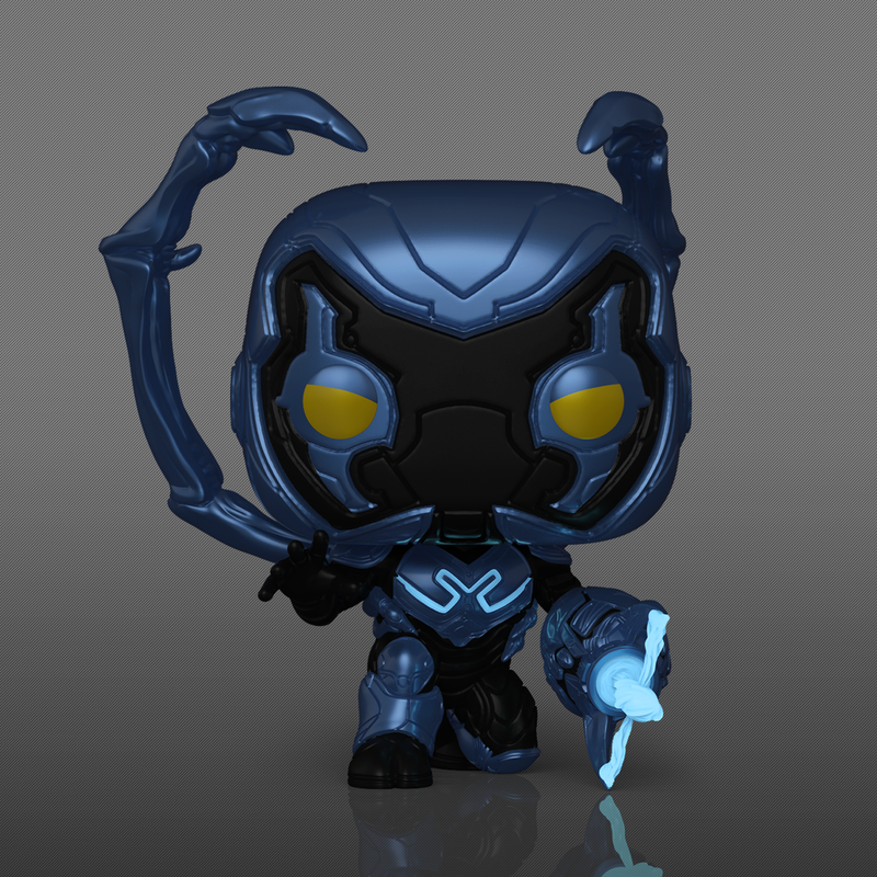 pop blue beetle crouching glow 1406