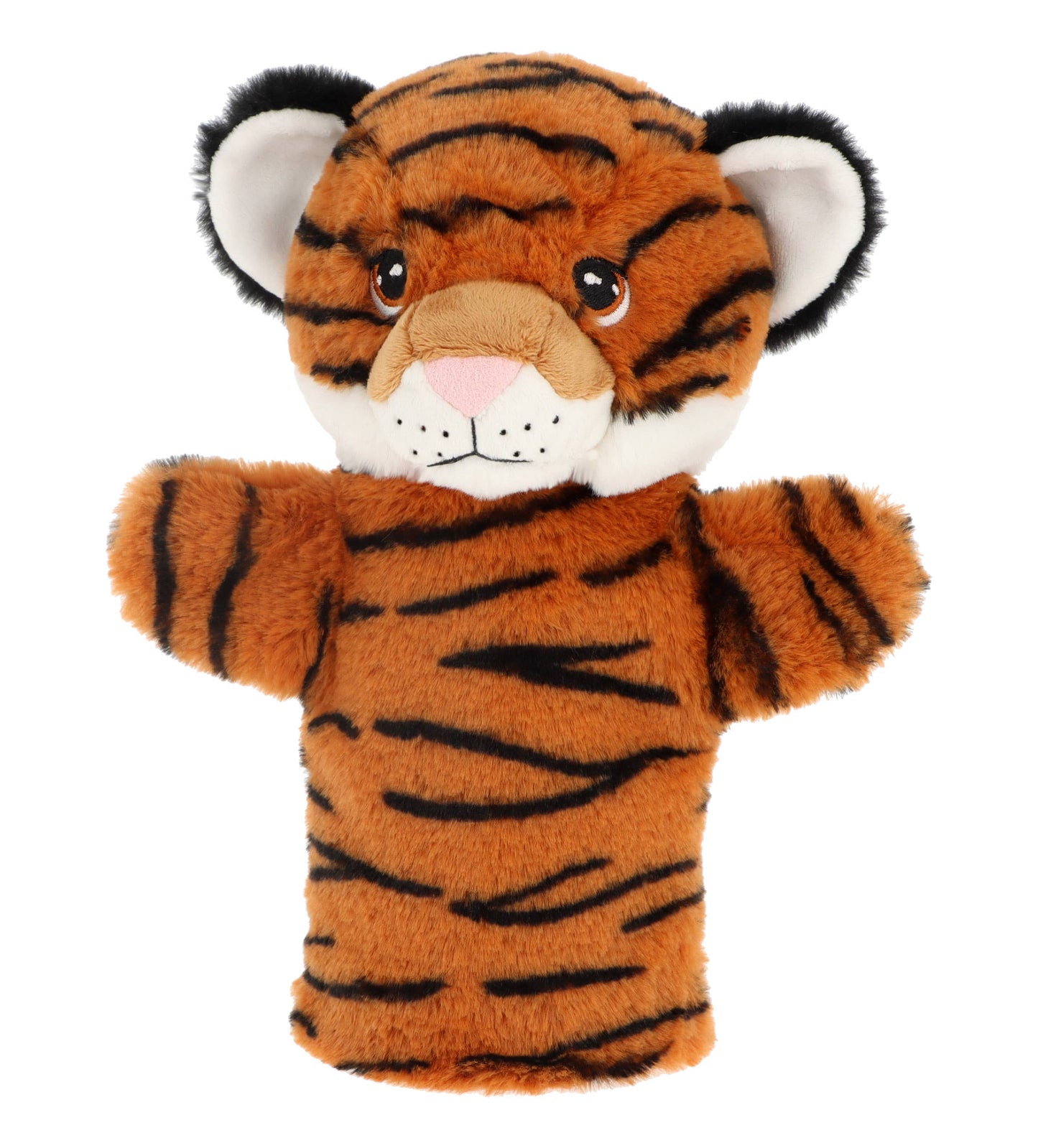 Assortment of 24 Wild Animal Hand Puppets 27cm - KEELECO