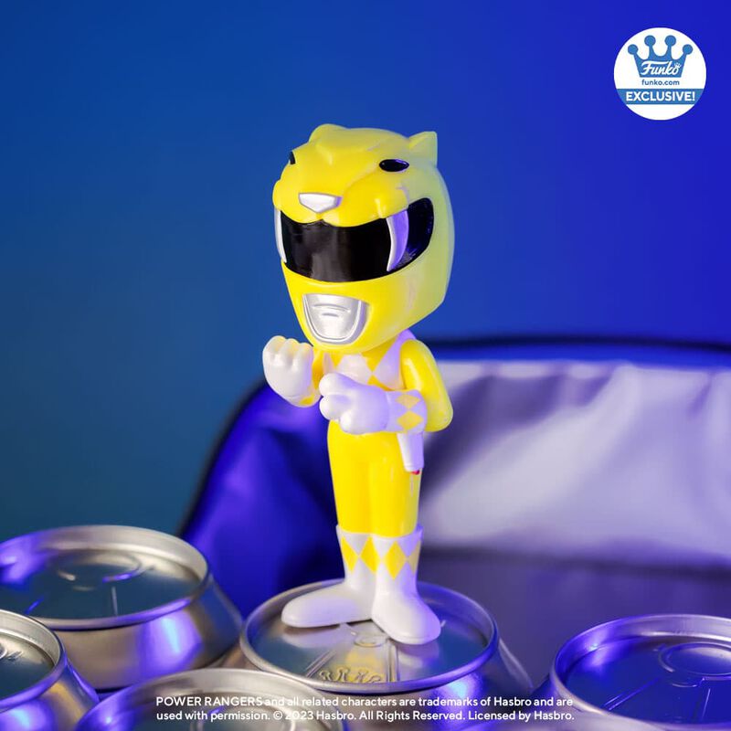 PAQUETE DE 6 MIGHTY MORPHIN POWER RANGERS DE VINILO SODA