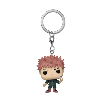 Yuji Itadori (Bouche Sukuna) Pop! Keychain Jujutsu Kaisen porte-clés Pocket POP! Vinyl Itadori (Sukuna mth) 4 cm