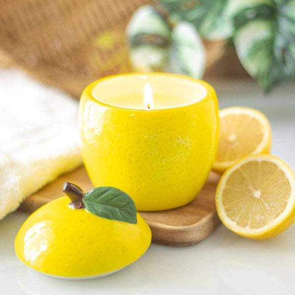 Bougie en Forme de Citron
