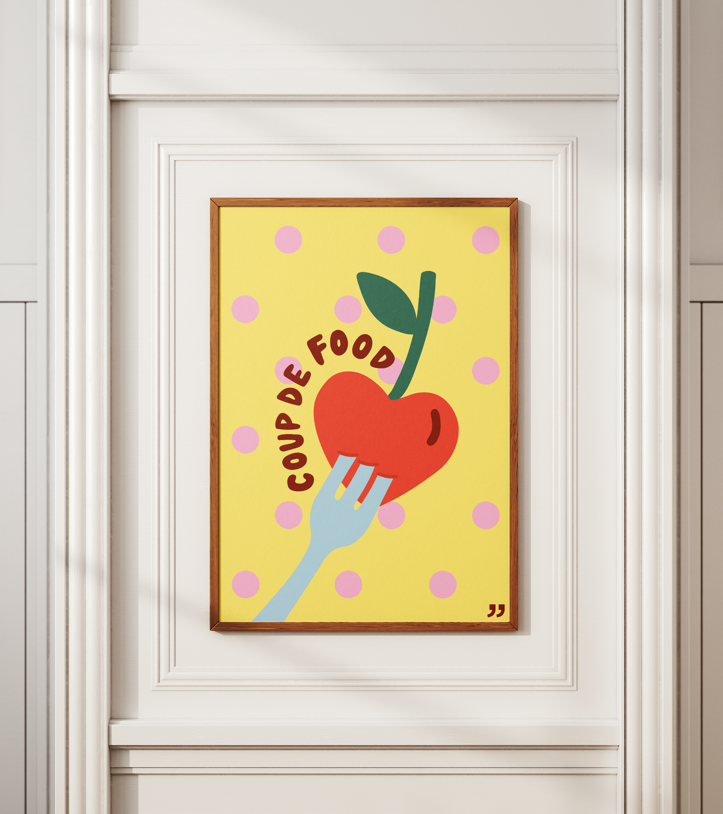 Poster Coup de food