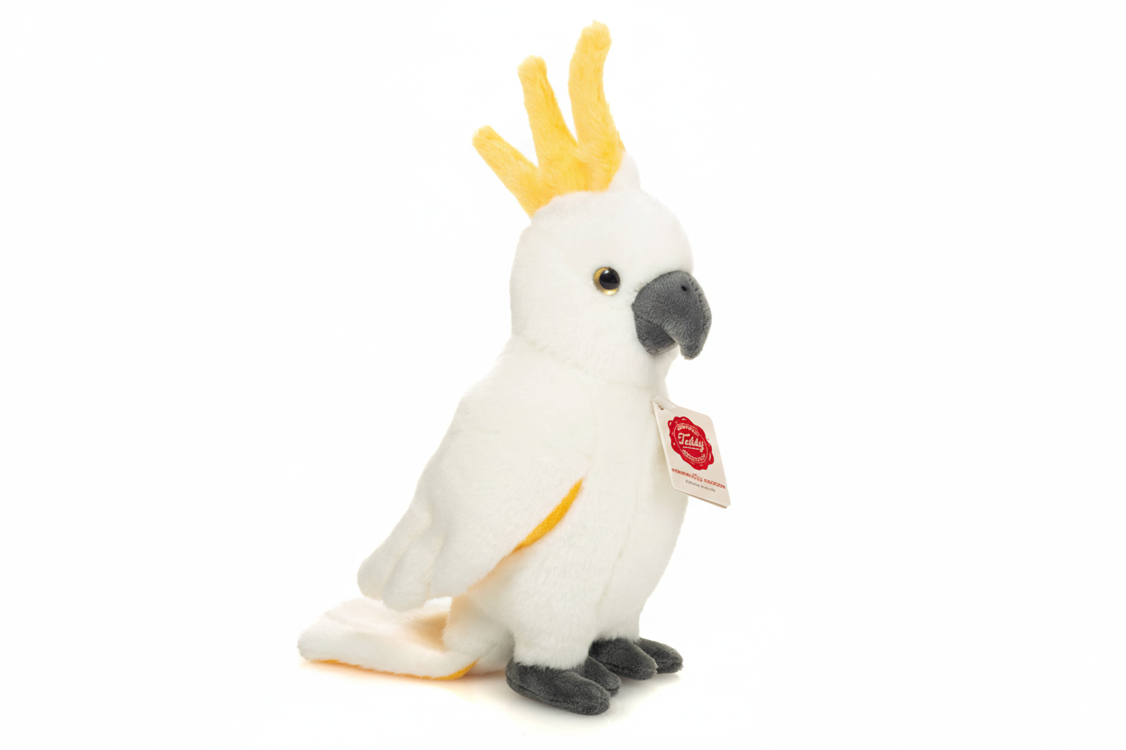Peluche Cacatoès