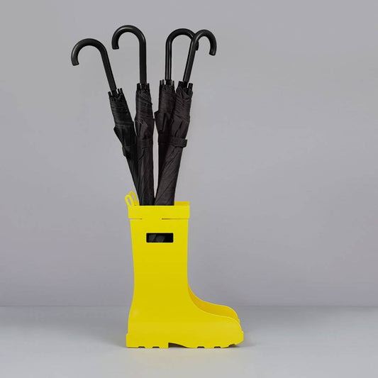 Porte-parapluies Bottes de pluie jaune