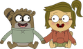 Peluche Valentine's Rigby & Eileen