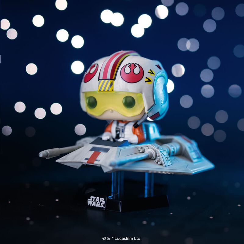 ¡Estallido! Paseos en el Super Deluxe Luke Skywalker en el T-47 Airspeeder