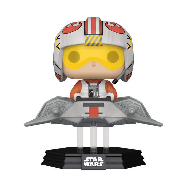 Funko Pop! Rides Super Deluxe Luke Skywalker dans T-47 Airspeeder – Star Wars