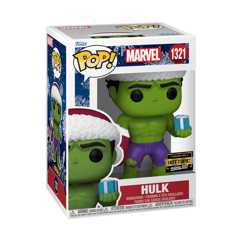 Pop! Hulk avec Bonnet de Noël (SE)