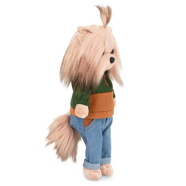 Bambola Lucky Andy Dog: Colori autunnali - 38 cm