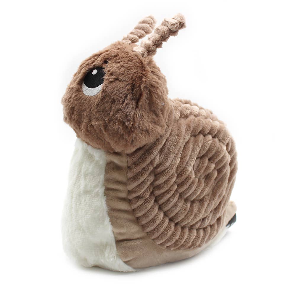 Peluche Ptipotos Maman et Bébé Escargot - Marron