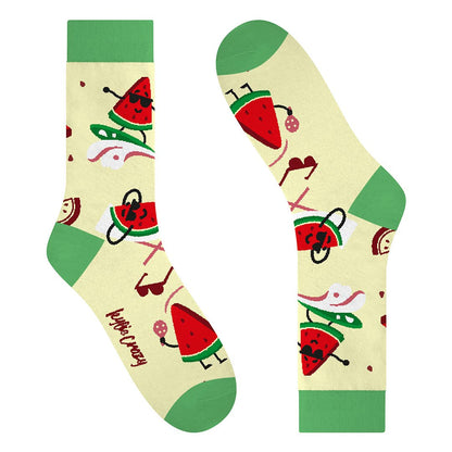 Chaussettes Pastèques à la plage