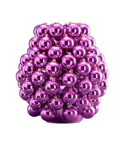 Lilac Christmas Bauble Vase