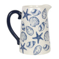 Vase Pichet Coquillage en Céramique – 17,5 cm