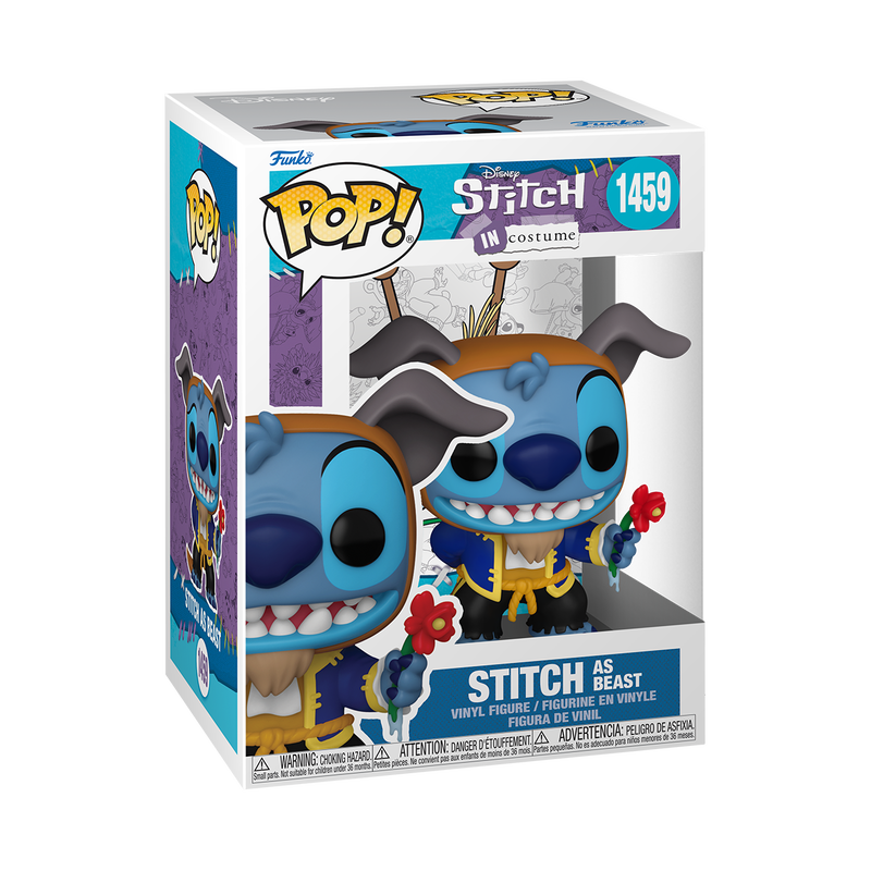 Pop! Stitch como a Fera