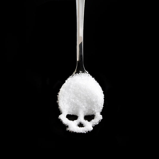 Cuillère à sucre Skull