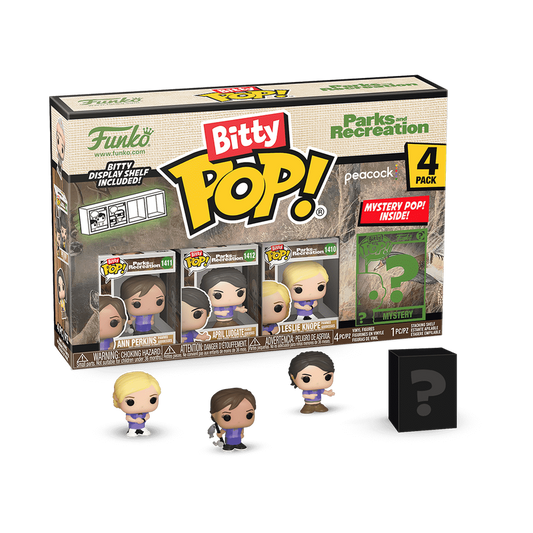 bitty pop parks and recreation 4 pack series 2