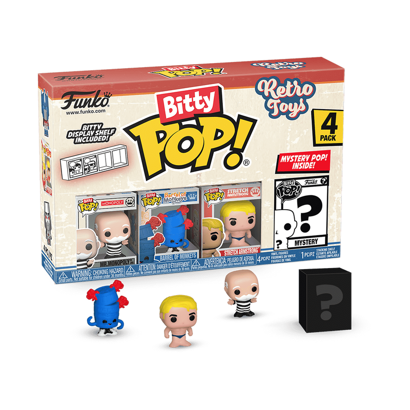 Bitty Pop! Retro Toys 4-Pack Series 4