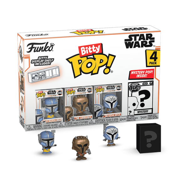 Funko Bitty Pop! Star Wars: The Mandalorian 4-Pack Series 1