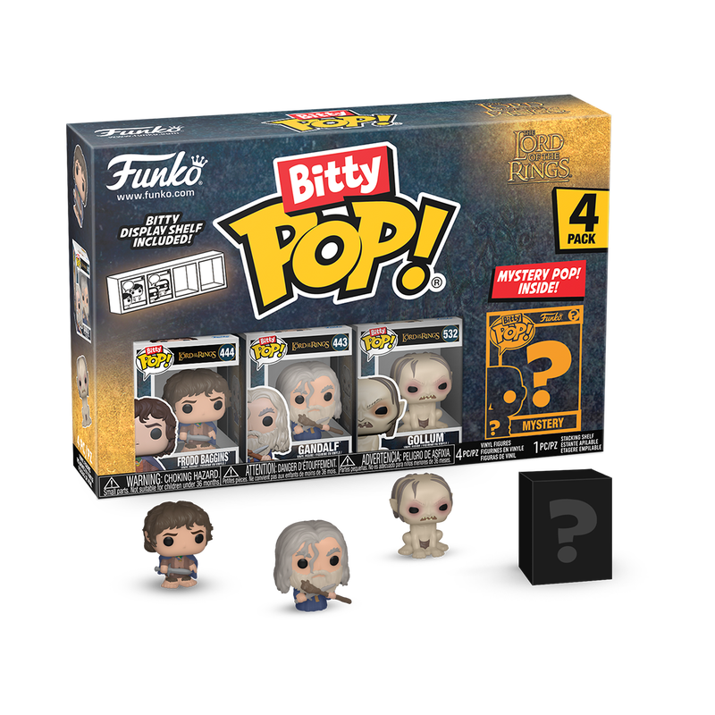 Bitty Pop! Lord of the Rings 4-Pack Series 1