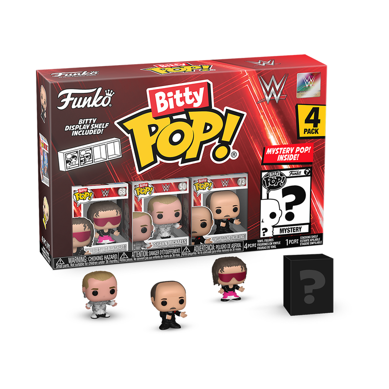 Bitty Pop! WWE 4-Pack Series 1