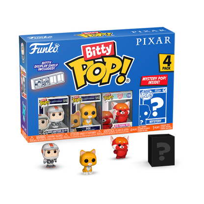 Bitty Pop! Pixar Pack de 4 Figuras Série 1