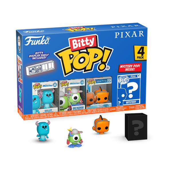 Funko Bitty Pop! Pixar 4-Pack Series 2