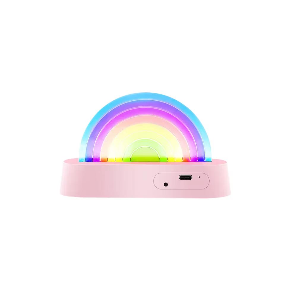Dansende regenbooglamp - Leuke kleuren en reageert op geluid
