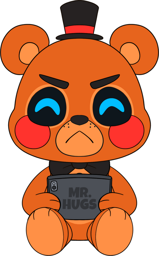Rage Quit Toy Freddy Shoulder Rider (6in)