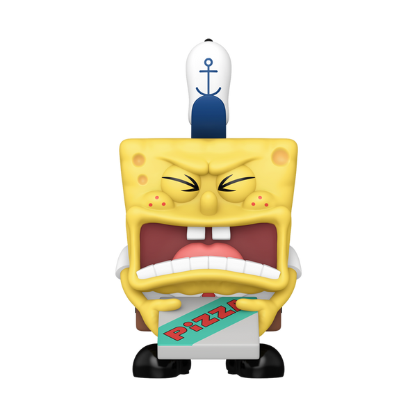Funko Pop! Bob avec Krusty Krab Pizza – Bob l'éponge