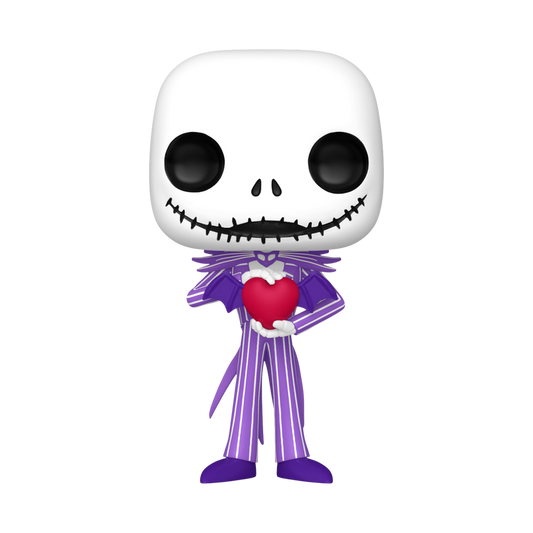 Jack Skellington con el corazón de San Valentín