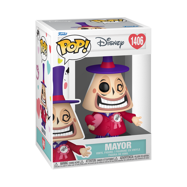 Funko Pop! Maire avec Cœur de St Valentin – L'Étrange Noël de monsieur Jack