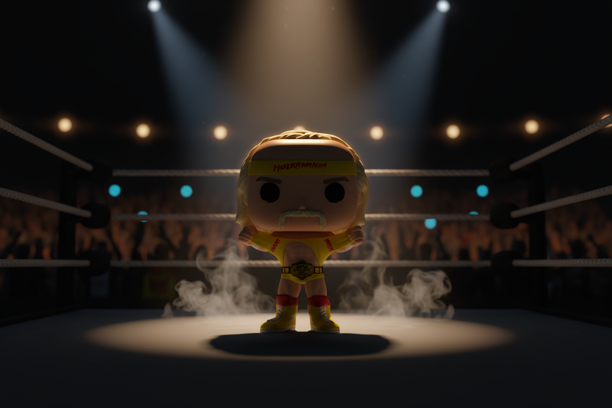 Pop! Hulk Hogan si strappa la maglietta 