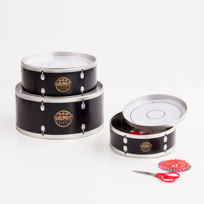 Drum Kit Storage Tins