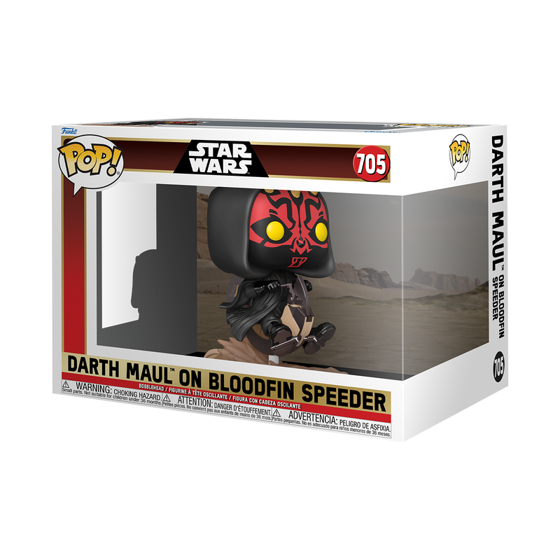 Dark Maul sur Bloodfin - Pop! Rides Deluxe - PRECOMMANDE*