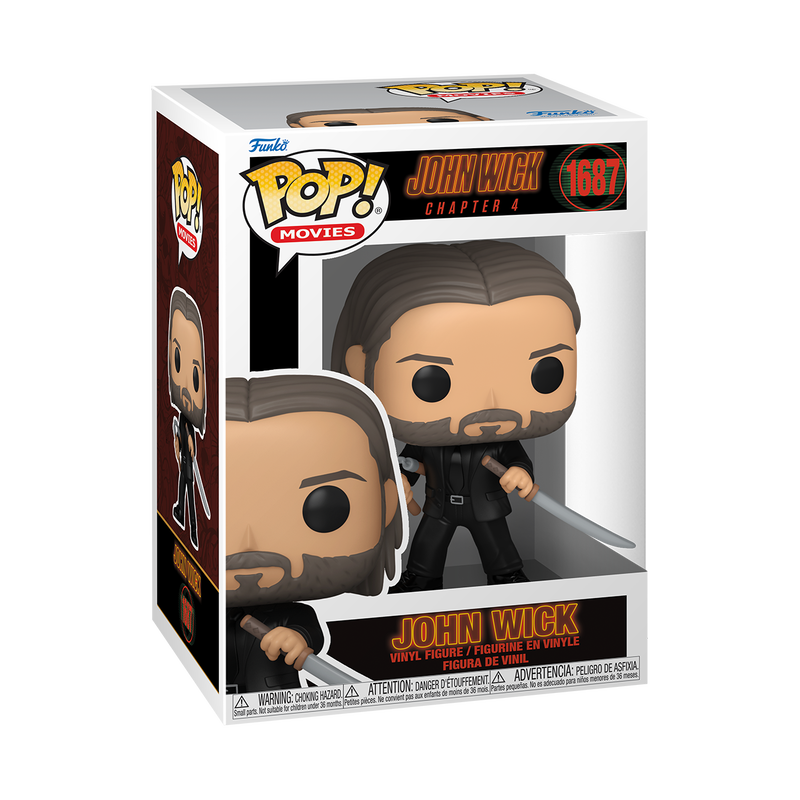 Pop! John Wick met zwaard en nunchucks 