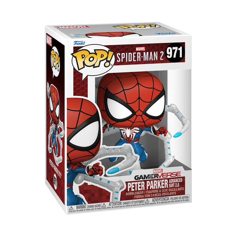 ¡Pop! Peter Parker (Traje avanzado 2.0)
