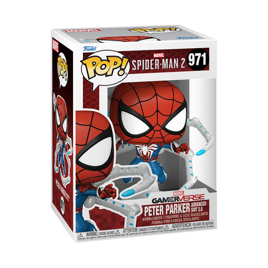 ¡Pop! Peter Parker (Traje avanzado 2.0)