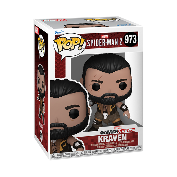 Funko Pop! Kraven avec Couteau – Spider‑Man