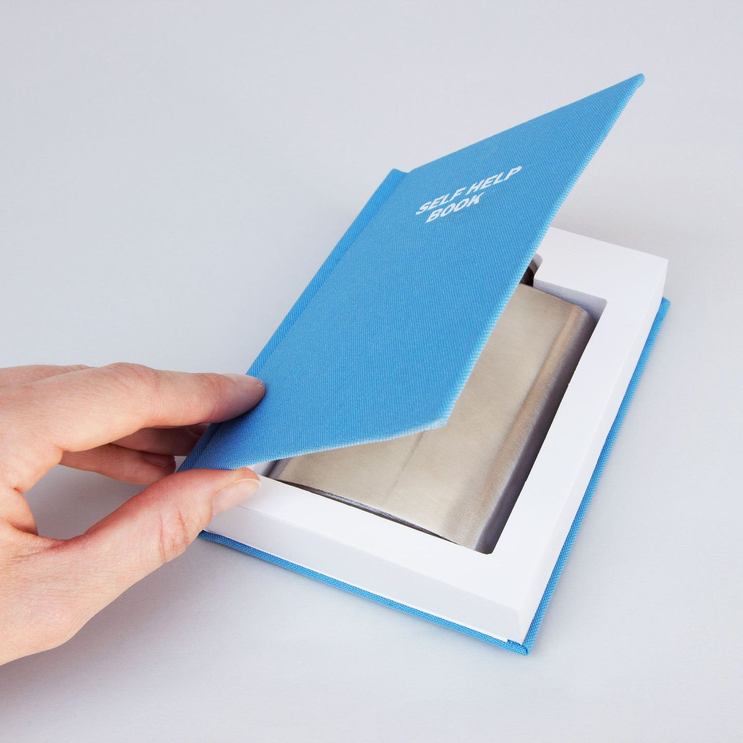 Self Help Flask In A Book