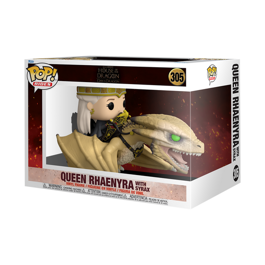 Pop! Rides Deluxe Reina Rhaenyra con Syrax
