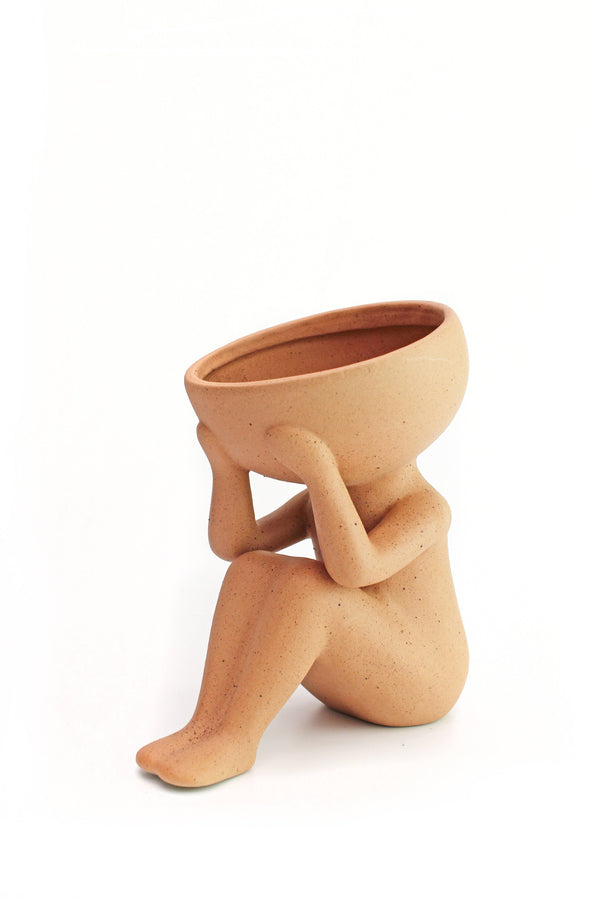 Cache-pot 3D Silhouette Homme
