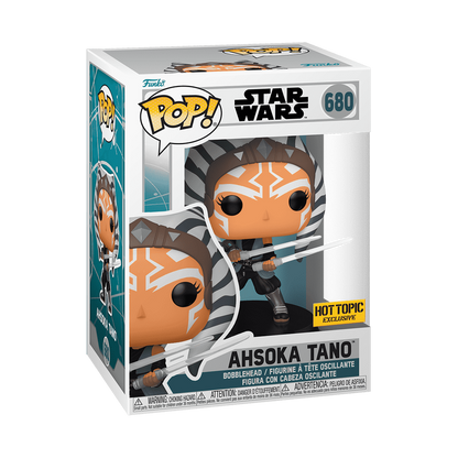 Pop! Ahsoka Tano avec Deux Sabres Laser