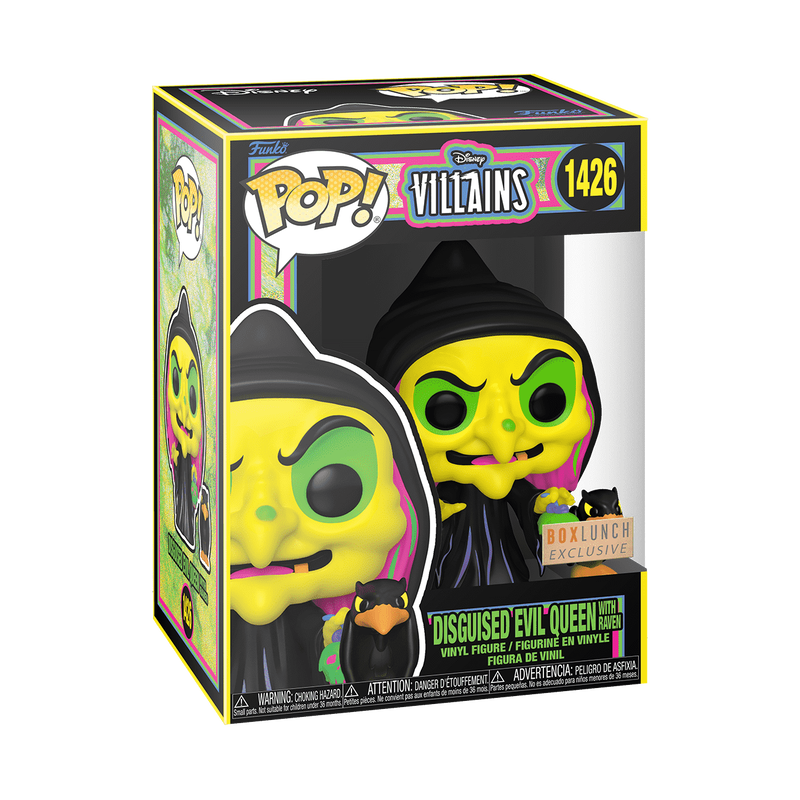 ¡Estallido! &amp; Buddy Witch Queen Dinguisé con Raven (Luz negra)