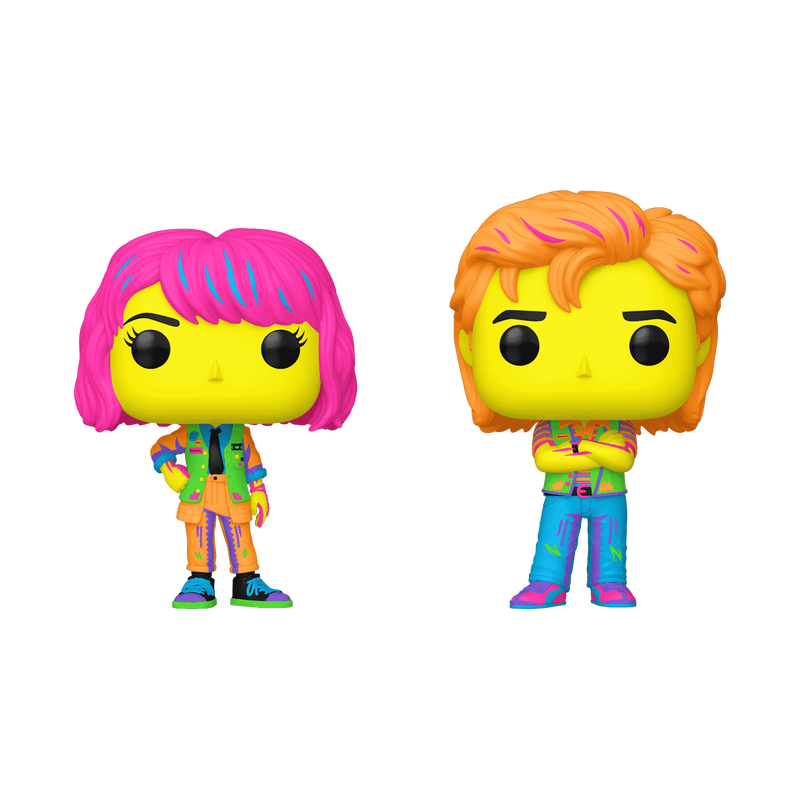 Pop! Robin & Steve 2-Pack (Black Light)
