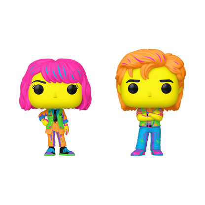 Pop! Robin & Steve 2-Pack (Black Light)