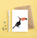 Carte d'Anniversaire Toucan