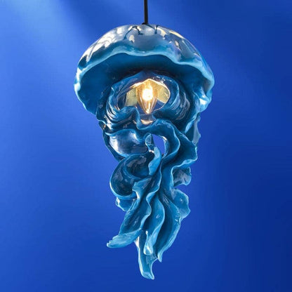 Plafonnier Méduse Ava, Bleu